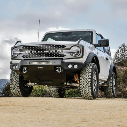 Westin 21-22 Ford Bronco Pro-Mod Front Bumper - Textured Black 58-41255 58-41255 Photo - Mounted