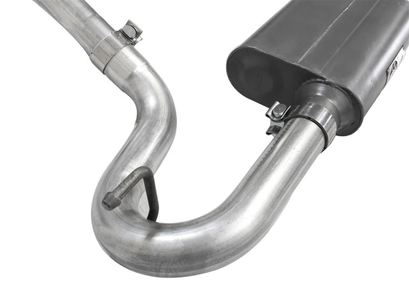 aFe  POWER 49-08043 Scorpion  Aluminized Steel Cat-Back Exhaust System 49-08043 Photo - Unmounted