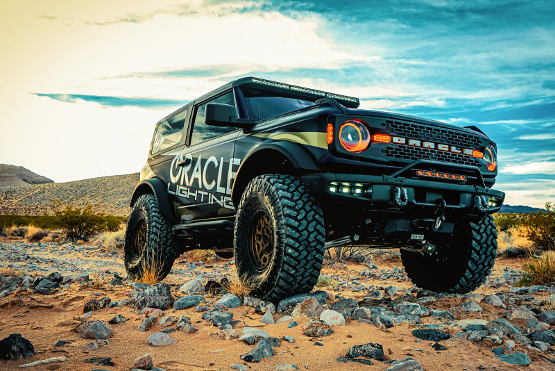 ORACLE Lighting Oracle 2021+ Ford Bronco Oculus BI-LED Projector Headlights 5886-005 5886-005 Photo - lifestyle view