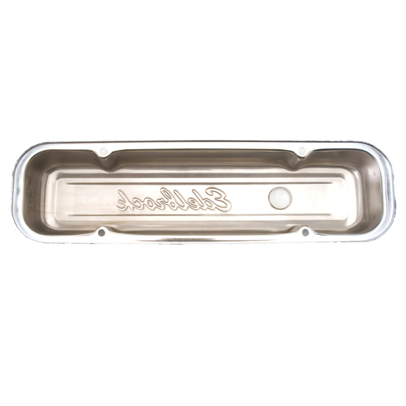 Edelbrock Pontiac 301-326-350-389-400-421-455 V8 - '62-79 (no baffle) (C) 4456 Photo - out of package