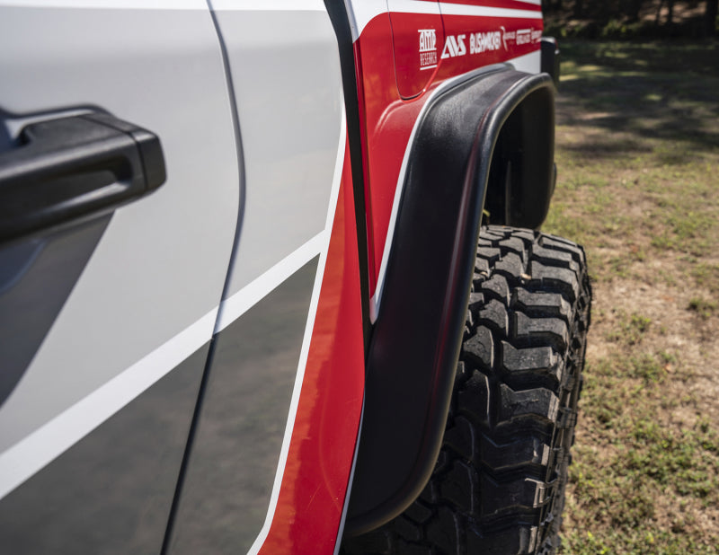 Bushwacker 2020 Jeep Gladiator Launch Edition Flat Style Flares 4pc - Black 10928-07 10928-07 Photo - Mounted