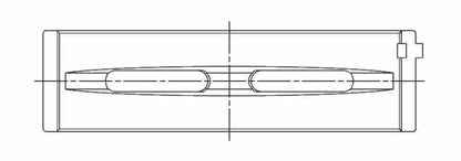ACL Volkswagen EA888 Gen 3 TFSI 4cyl Turbo Standard Size Race Series Main Bearings 5M5585H-STD 5M5585H-STD Technical Drawing