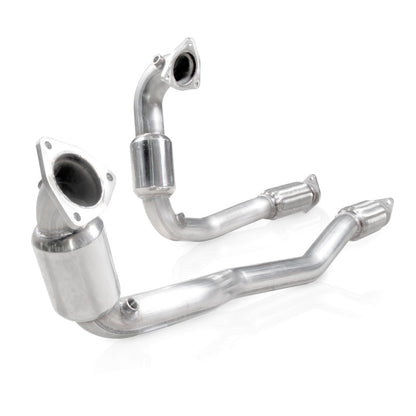 Stainless Works 2010-18 Ford Taurus SHO V6 Downpipe High-Flow Cats TA10ECODPCAT TA10ECODPCAT Photo - Primary