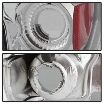 Spyder Ford F150 87-96/Ford Bronco 88-96 Euro Style Tail Lights Chrome ALT-YD-FF15089-C 5003317 5003317 Photo - Unmounted