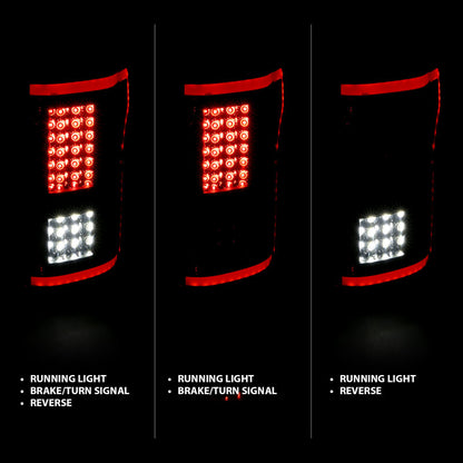 Anzo Ford F-150 15-17 L.E.D Tail Lights G2 Smoke 311286 User 1