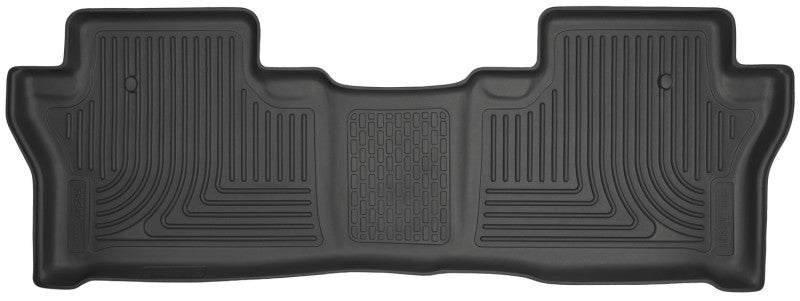 Husky Liners 2016 Honda Pilot WeatherBeater 2nd Row Black Floor Liners (1pc) 19411 Photo - Primary