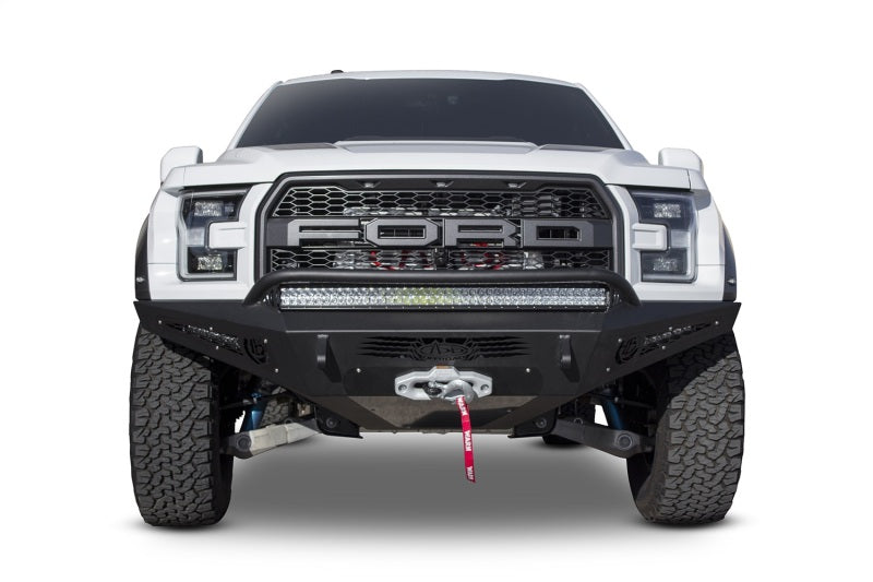 Addictive Desert Designs 2017-2019 Ford Raptor HoneyBadger Winch Front Bumper F117382860103 Photo - Mounted