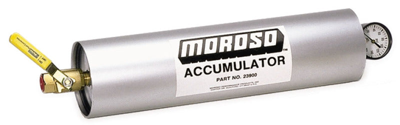 Moroso Accumulator, 3 Quart Capacity, 20-1/8" x 4-1/4" Cylinder 23900 Photo - Primary