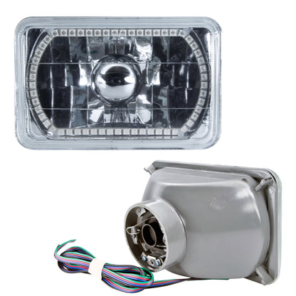 ORACLE Lighting Oracle Pre-Installed Lights 4x6 IN. Sealed Beam - ColorSHIFT Halo 6909-333 6909-333 Photo - in package