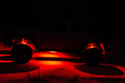 KC HiLiTES C-Series RGB Multi-Color Multi-Use LED 6-Light System - 5W Flood Beam 339 339 Photo - lifestyle view