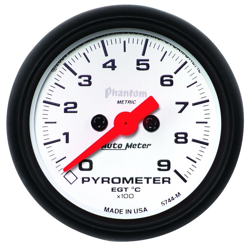 Autometer Phantom FSE 52mm 0-900 Deg C Electronic Guage Kit 5744-M 5744-M User 1