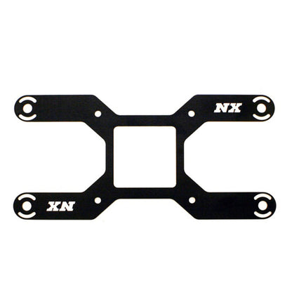 Nitrous Express Carb Plate Solenoid Bracket For 4150 (4 solenoids) 15728D Photo - Primary