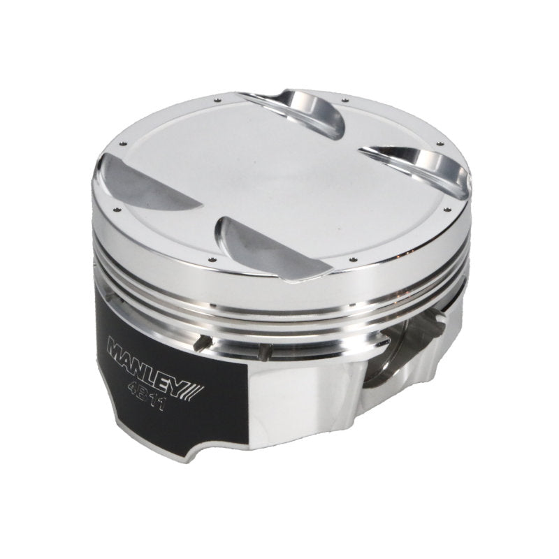 Manley Mitsubishi 4B11 86mm Bore 9.0:1 CR -5cc Dish Turbo Tuff Piston Set w/ Rings 624300CE-4 624300CE-4 Photo - out of package