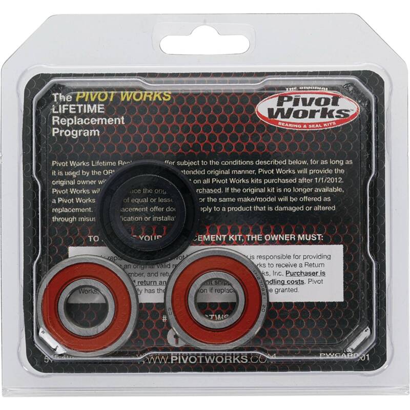 Pivot Works Honda, Suzuki Wheel Bearing Kit Premium Bearings 25-1645-P 25-1645-P Photo - Primary