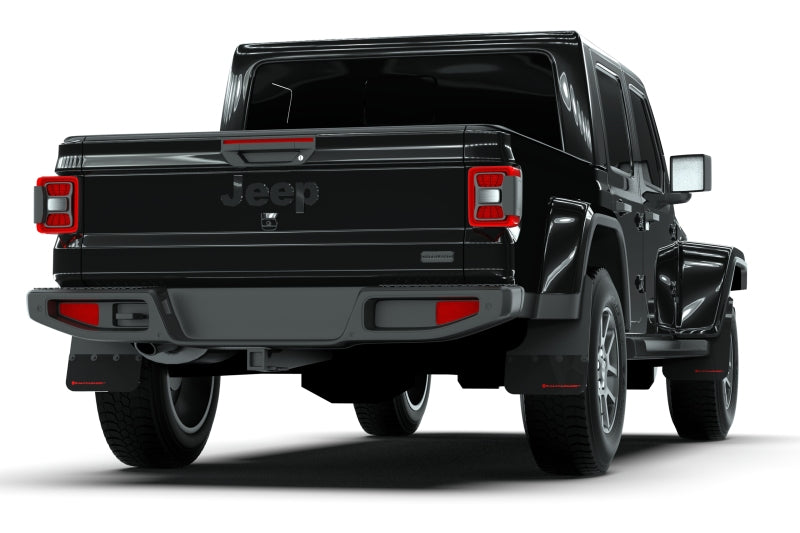 Rally Armor 19-22 Jeep Gladiator Black Mud Flap w/ Grey Logo MF84-BLK-GRY MF84-BLK-GRY User 1