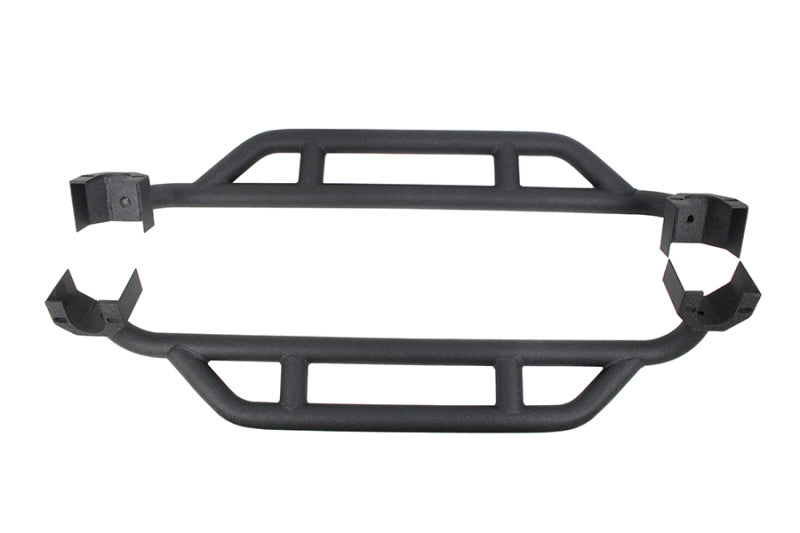 Fishbone Offroad 07-18 Jeep JK 2 Door Wrangler JK Steel Rock Sliders - Blk Textured Powdercoat FB23008 FB23008 Photo - Primary