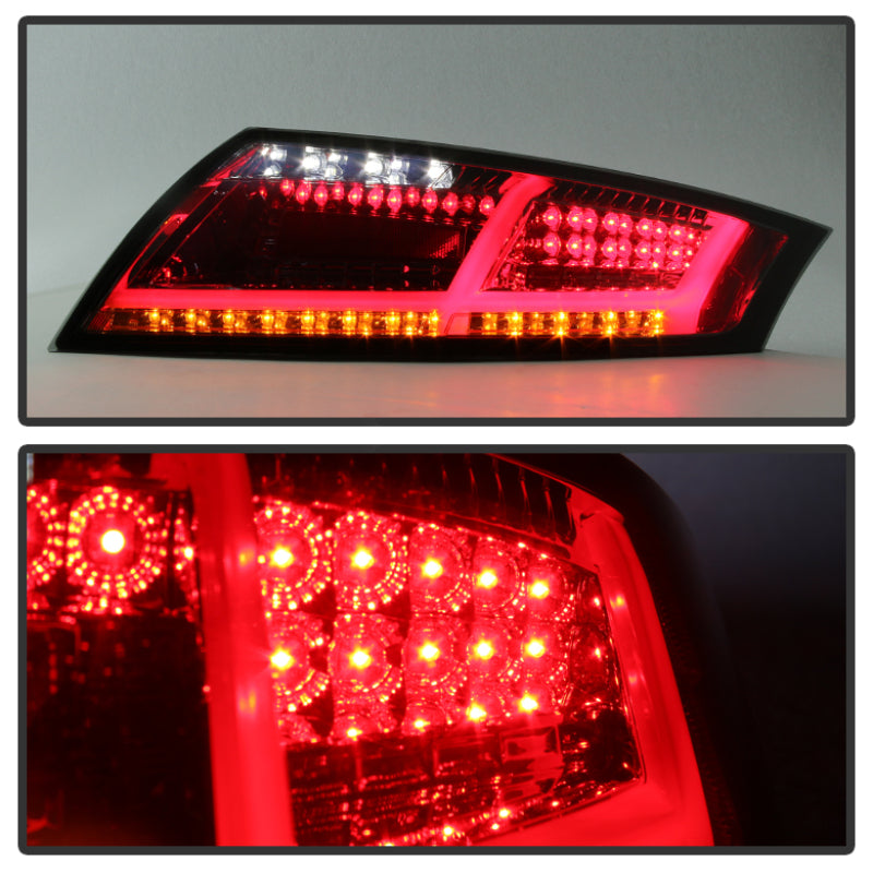 Spyder Audi TT 07-12 LED Tail Lights Smoke ALT-YD-ATT07-LED-SM 5081681 5081681 User 1