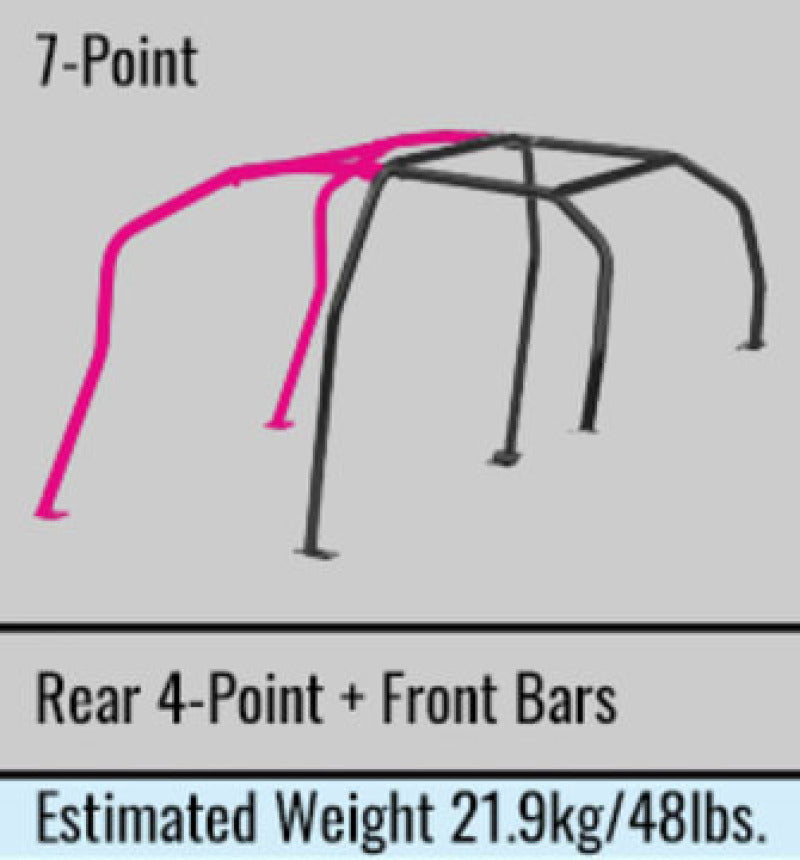 Cusco Chro Moly Roll Cage 4 Passenger 7P GC8 660 261 L User 1