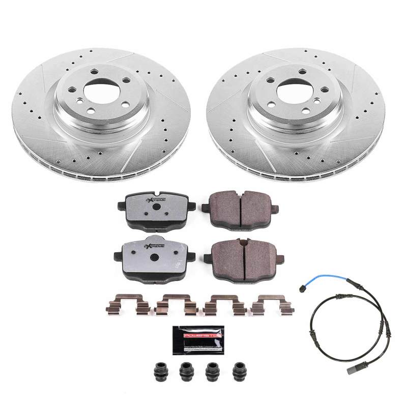 PowerStop Power Stop 16-19 BMW Alpina B6 xDrive Gran Coupe Rear Z26 Street Brake Kit K8775-26 K8775-26 User 1