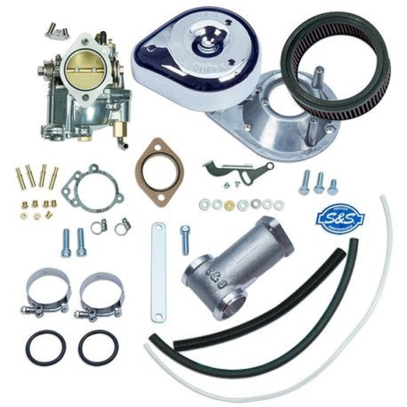 S&S Cycle 55-65 BT Models Super E Carburetor Kit - Standard Tanks 11-0401 11-0401 Photo - Primary