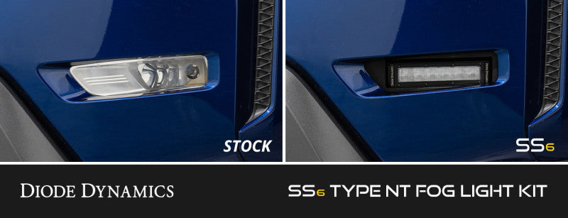 Diode Dynamics 2022+ Nissan Frontier SS6 Type NT LED Fog Light Kit Amber Wide DD7978 DD7978 User 3