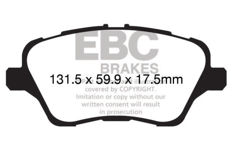 EBC Disc Brake Pad Set DP22149 Photo - Primary
