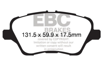 EBC Disc Brake Pad Set DP32149C Photo - Primary