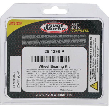 Pivot Works Pw Premium Wheel Bearing 25-1396-P 25-1396-P Photo - Primary