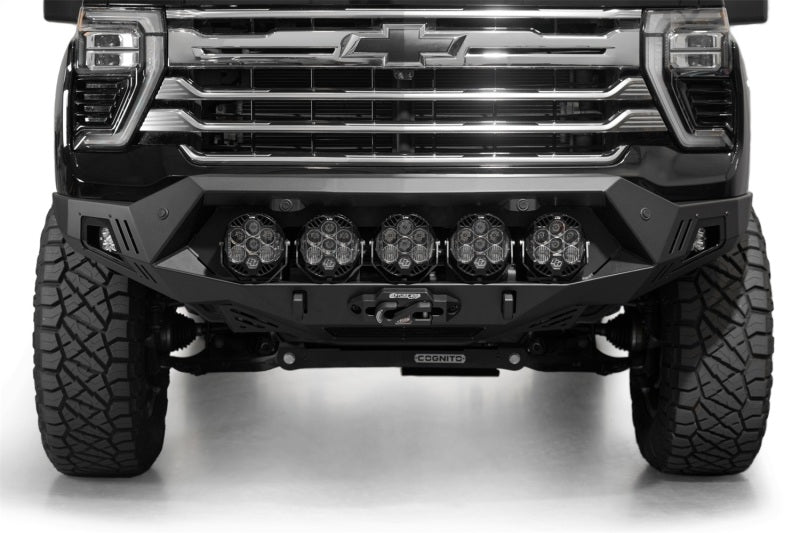Addictive Desert Designs 2024+ Chevy Silverado 2500/3500 Bomber HD Front Bumper F820043500103 F820043500103 Photo - Mounted