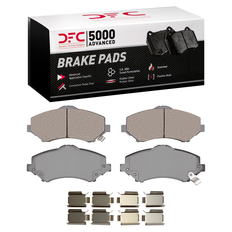 DFC DFC 5000 Advanced Semi Met Brake Pads Brakes, Rotors & Pads Brake Pads - OE main image