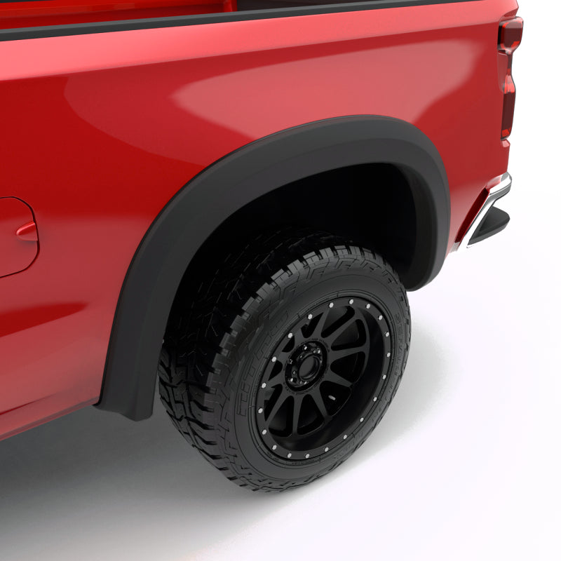EGR 2019+ Chevy Silverado 1500 Rugged Look Fender Flares - Set 751694 751694 Photo - Close Up