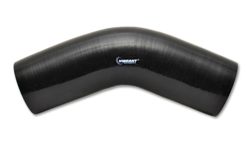 Vibrant 45 Degree Elbow, 4 Ply 5" I.D. x 4" Leg Length - Black 2917 Photo - Primary