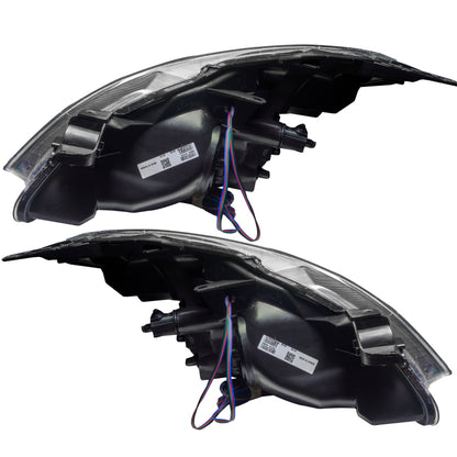 ORACLE Lighting Oracle 07-09 Nissan Altima Sedan SMD HL - Black - ColorSHIFT w/ 2.0 Controller 7170-333 7170-333 Photo - Mounted