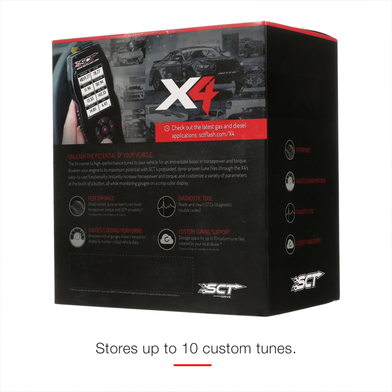 SCT Performance SCT Ford Cars & Trucks (Gas & Diesel) X4 Power Flash Programmer EO Certified 7015PEO 7015PEO Photo - Unmounted