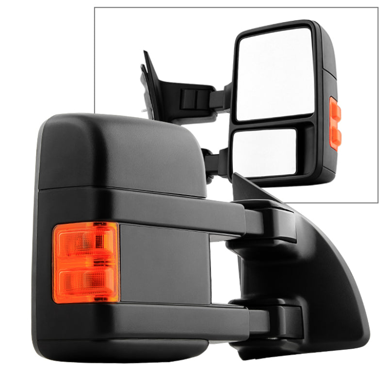 SPYDER Xtune Ford Superduty 99-14 Manual Extendable Manual Adjust Mirror Amber- Right MIR-FDSD08S-MA-AM-R 9933134 9933134 Photo - Primary