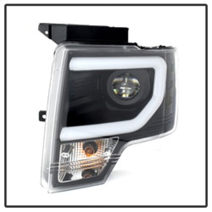 Spyder Ford F150 13-14 Projector Fctry Xenon Model- Light Bar DRL Blk PRO-YD-FF15013-LBDRL-HID-BK 5077646 5077646 Photo - Unmounted
