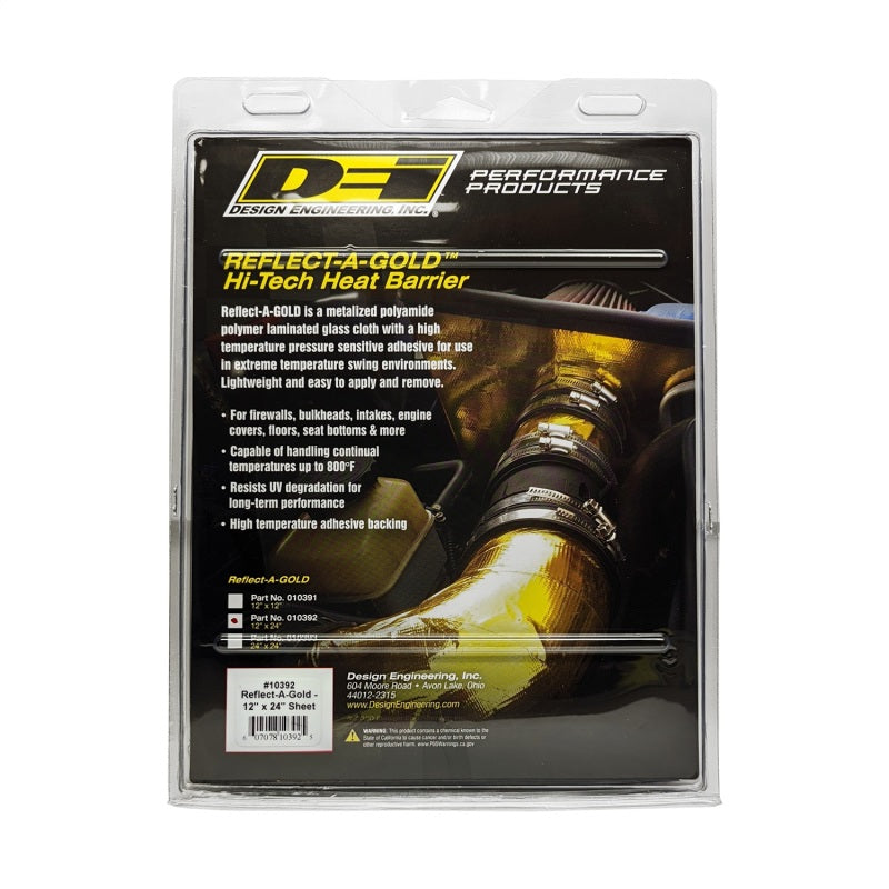 DEI Reflect-A-GOLD 12in x 24in Sheet 10392 10392 Photo - Unmounted
