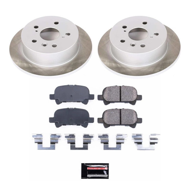 PowerStop Power Stop 04-08 Toyota Solara Rear Semi-Coated Rotor Kit SC2417 SC2417 Photo - Primary