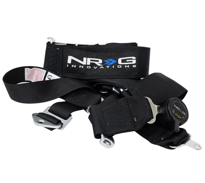 NRG Sfi 16.1 5pt 3 inch Seat Belt Harness / Cam Lock - Black SBH-RS5PCBK Photo - Primary