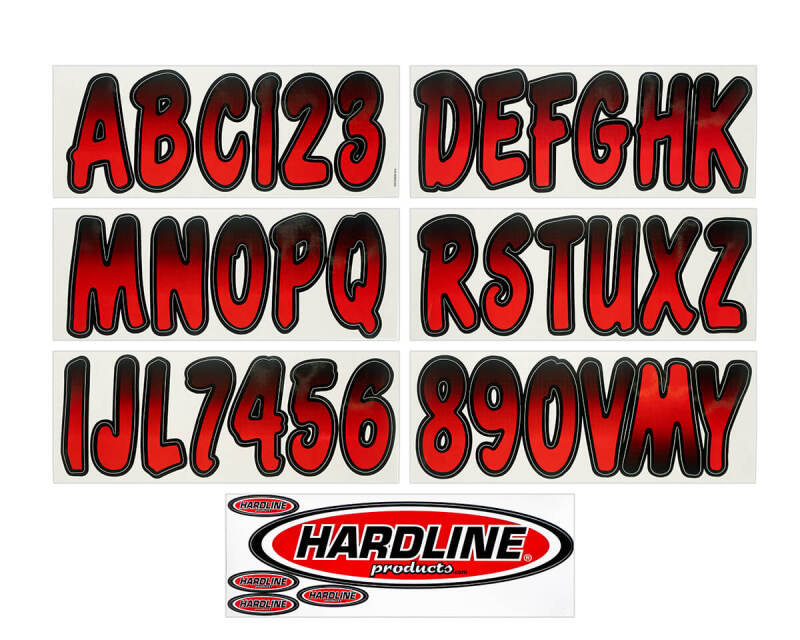 Hardline Red/Blk Reg Kit 200G REBKG200 REBKG200 Photo - Primary