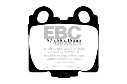 EBC Disc Brake Pad Set DP41224R Photo - Primary