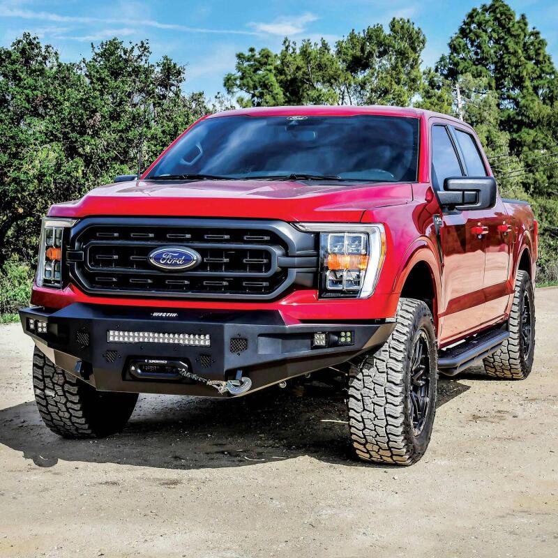 Westin 21-23 Ford F-150 (Excl. 2022+ Lightning EV) Pro-Series Front Bumper - Tex. Blk 58-411245 58-411245 Photo - Mounted