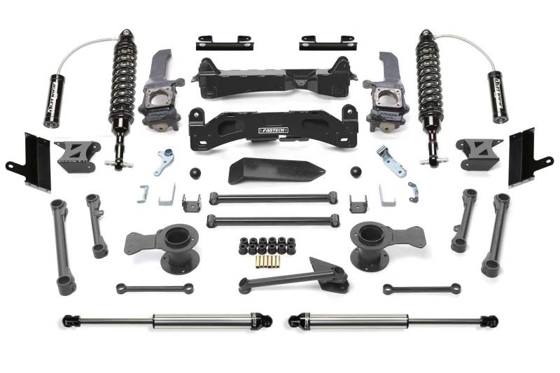Fabtech 6In. Performance System w/ Front Dirt Logic 2.5 Resi Coilovers K7068DL Photo - Primary