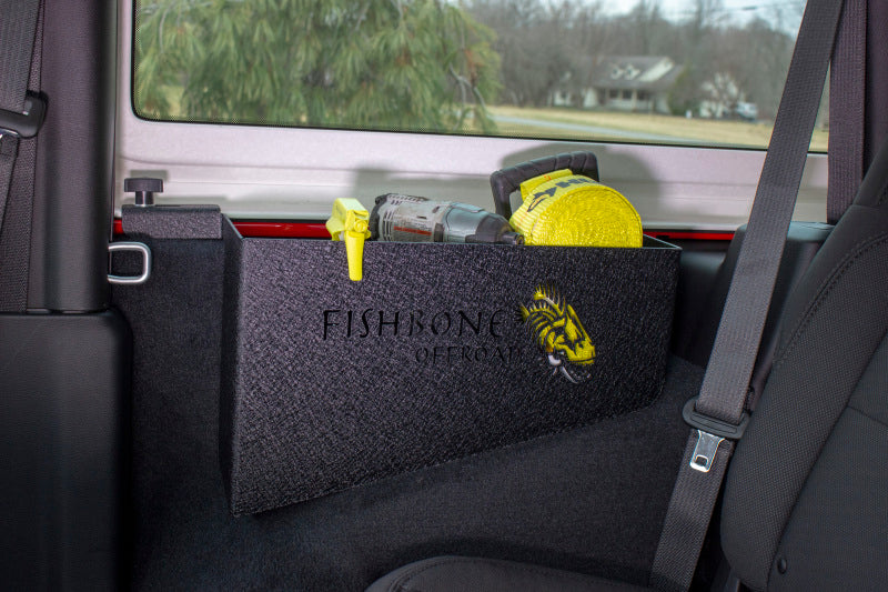 Fishbone Offroad 2018+ Jeep Wrangler JL 2 Door Wheel Well Storage Bins FB25101 FB25101 Photo - lifestyle view