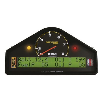 Autometer Pro-Comp Race Dash 0-8k RPM/Speed/Oil Press & Temp/WaterTemp/Fuel Pressure/Battery Gauge 6011 6011 Photo - Primary