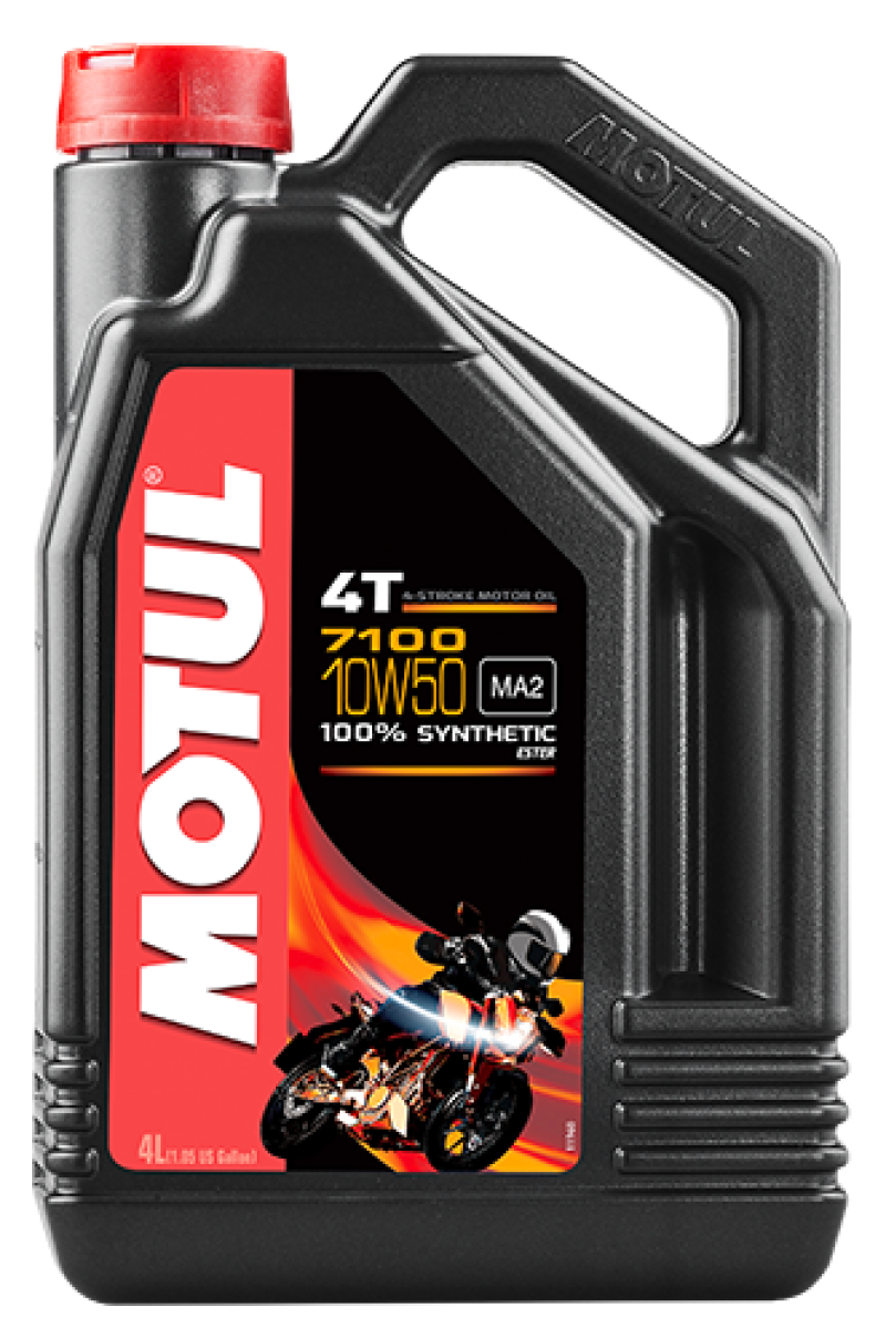 Motul 4L 7100 4-Stroke Engine Oil 10W50 4T 104098 104098 User 1