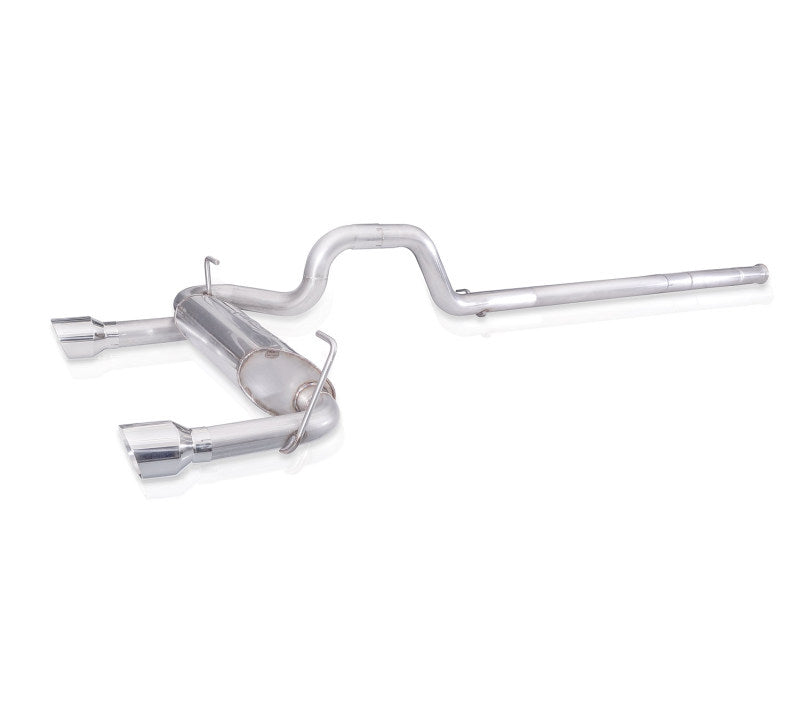 Stainless Works 2018+ Jeep Wrangler JL 304SS Factory Connect 2.5in Cat Back Exhaust System JPJLUCB JPJLUCB Photo - Unmounted