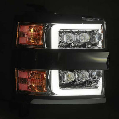 AlphaRex 15-18 Chevy 2500HD NOVA LED Proj Headlights Plank Style Black w/Activ Light/Seq Signal/DRL 880227 880227 User 3