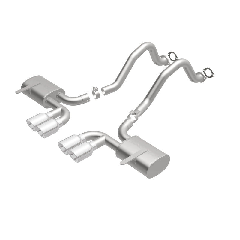 MagnaFlow Chevrolet Corvette Street Series Axle-Back Performance Exhaust System 16732 360 Degree Image Set