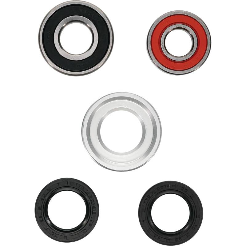 Pivot Works Honda Wheel Bearing Kit Premium Bearings 25-1217-P 25-1217-P Photo - Primary